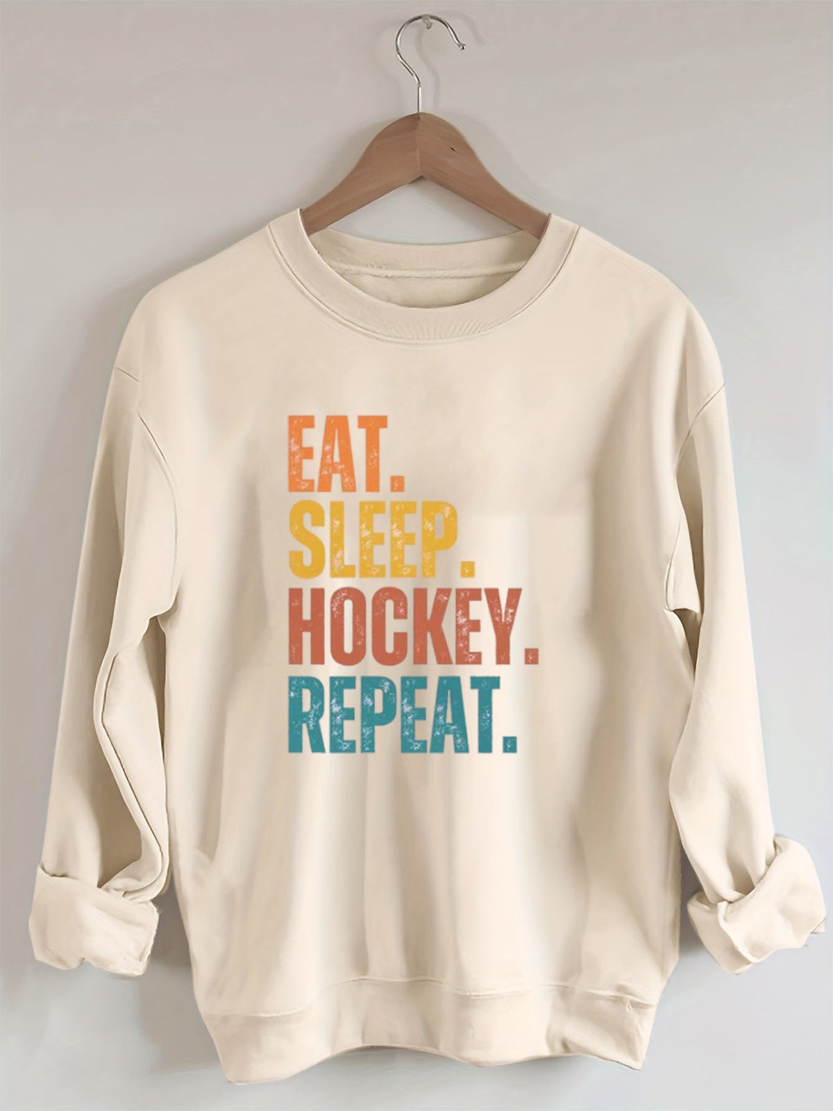 Eat Sleep Hockey Repeat Sweatshirt