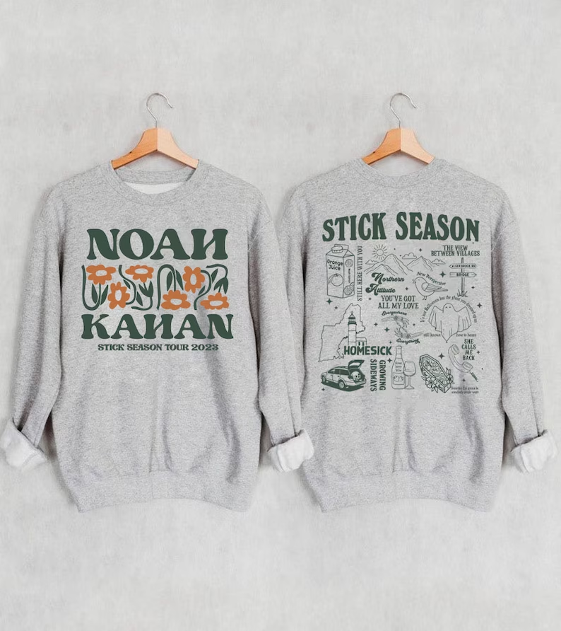 Vintage 2 Sides Stick Season Tour 2023 Sweatshirt