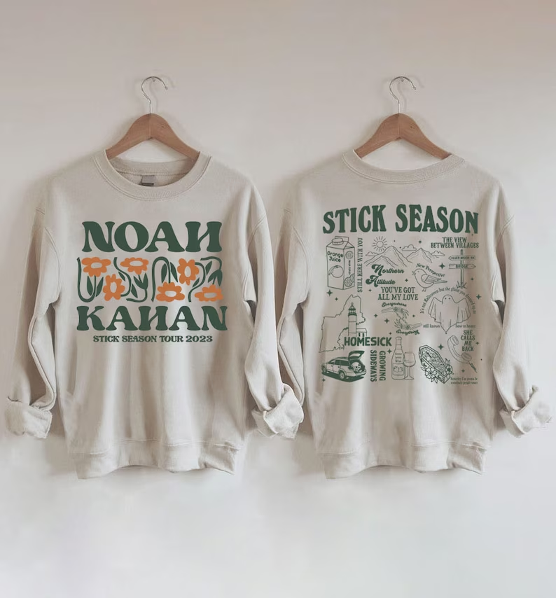 Vintage 2 Sides Stick Season Tour 2023 Sweatshirt
