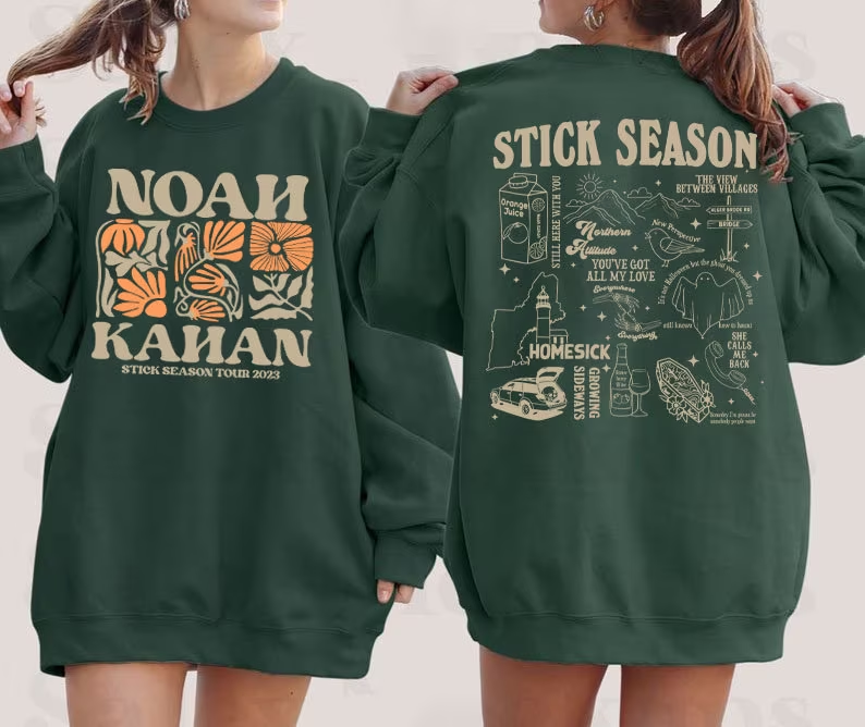 Vintage 2 Sides Stick Season Tour 2023 Sweatshirt