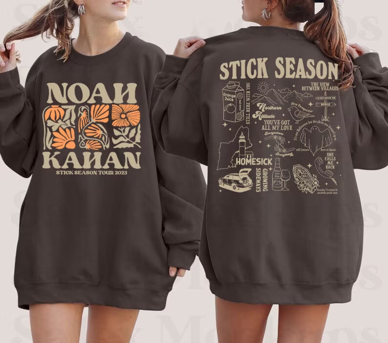 Vintage 2 Sides Stick Season Tour 2023 Sweatshirt