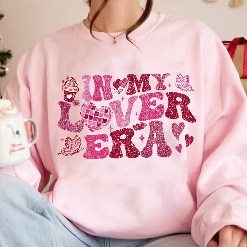 Heart Valentine Png Sweatshirt