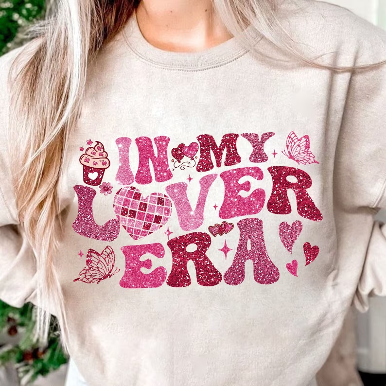 Heart Valentine Png Sweatshirt