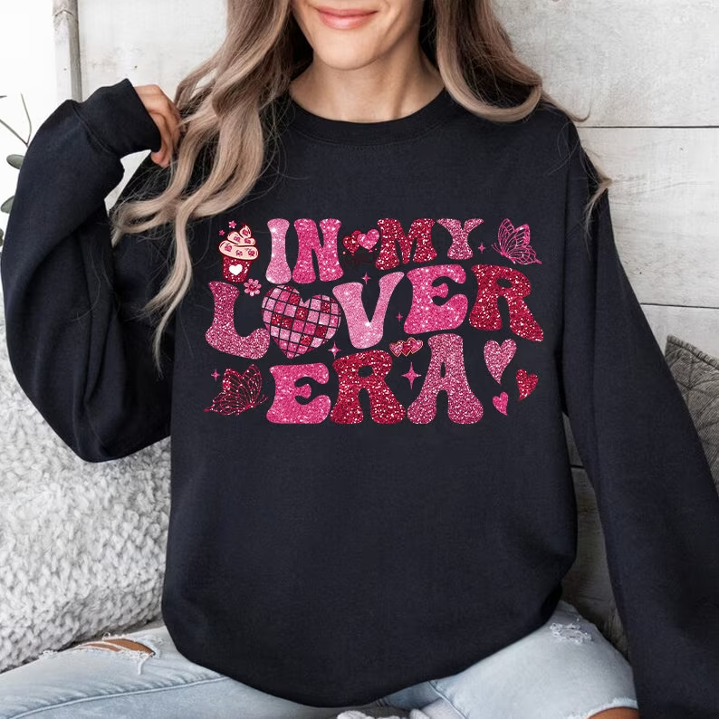 Heart Valentine Png Sweatshirt