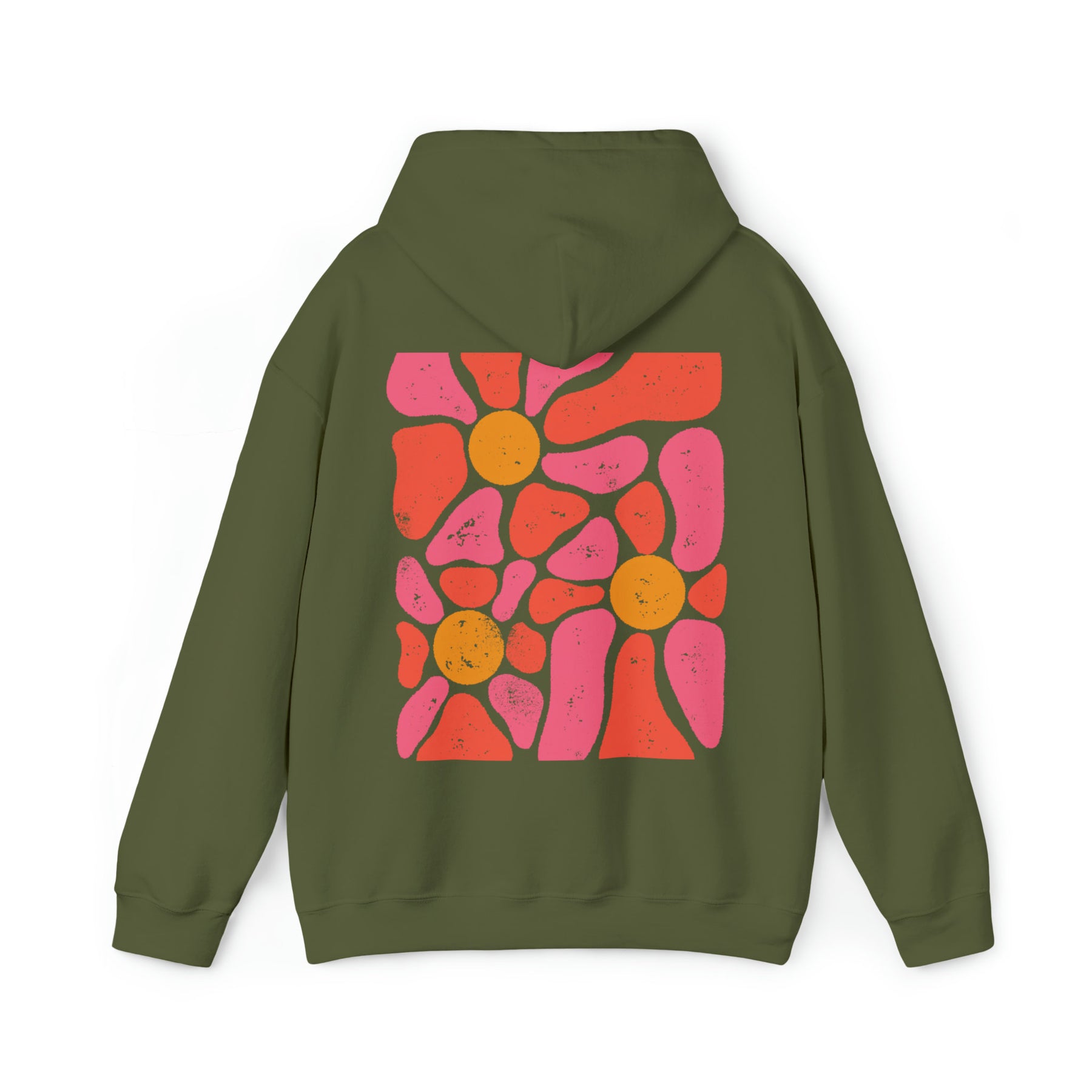 Retro Botanical Wildflower Hoodie