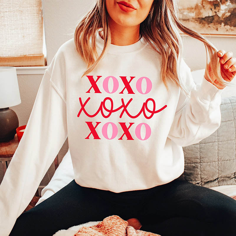 Cute XOXO Crewneck Sweatshirt