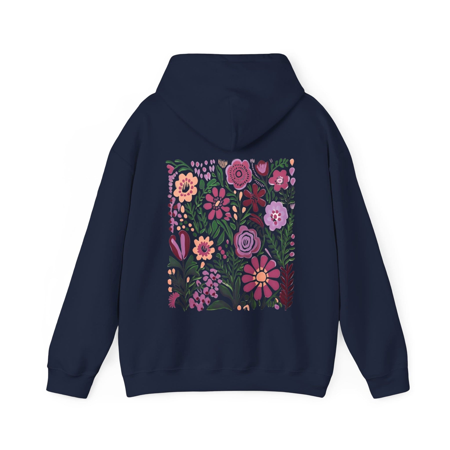 Wildflowers Nature Print Hoodie