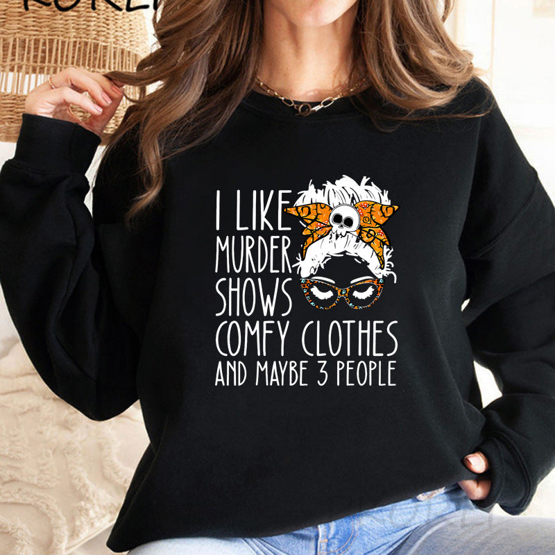 Messy Bun Hair Sweatshirt