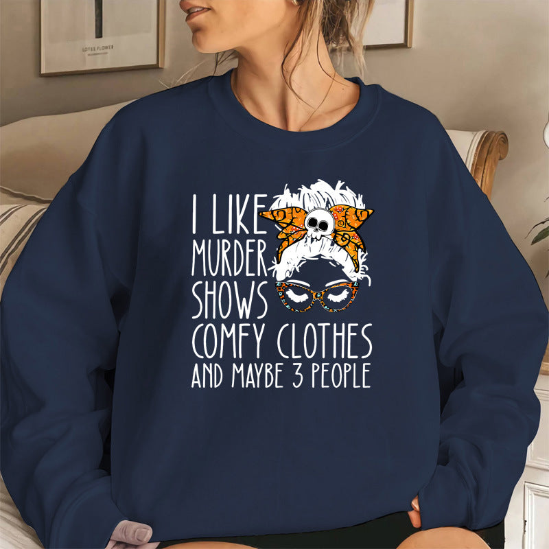 Messy Bun Hair Sweatshirt