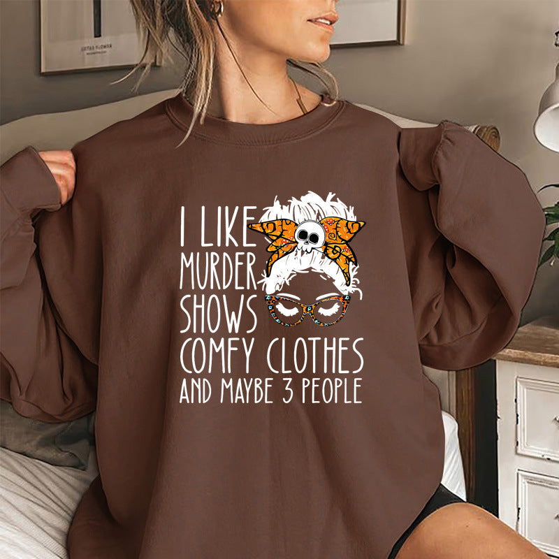 Messy Bun Hair Sweatshirt