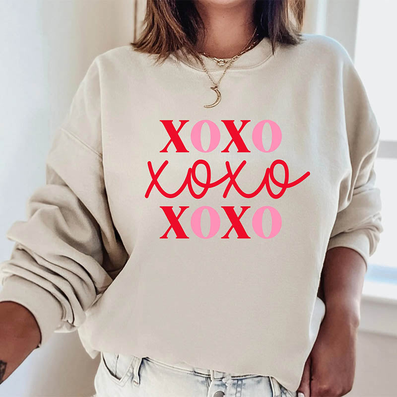 Cute XOXO Crewneck Sweatshirt