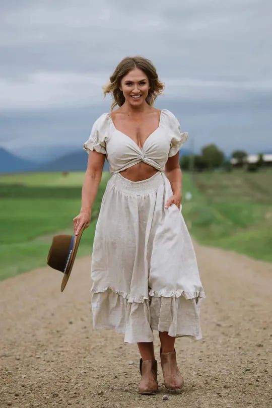 Reversible Ruffle Dress(BUY 2 FREE SHIPPING)
