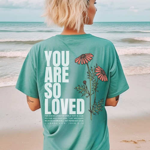 Chemise céleste papillon papillon T-shirts