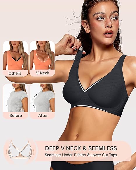 Womens Comfortable Wireless Bras