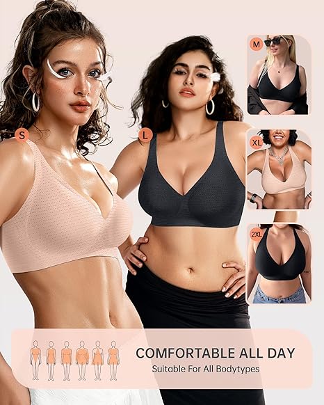Womens Comfortable Wireless Bras