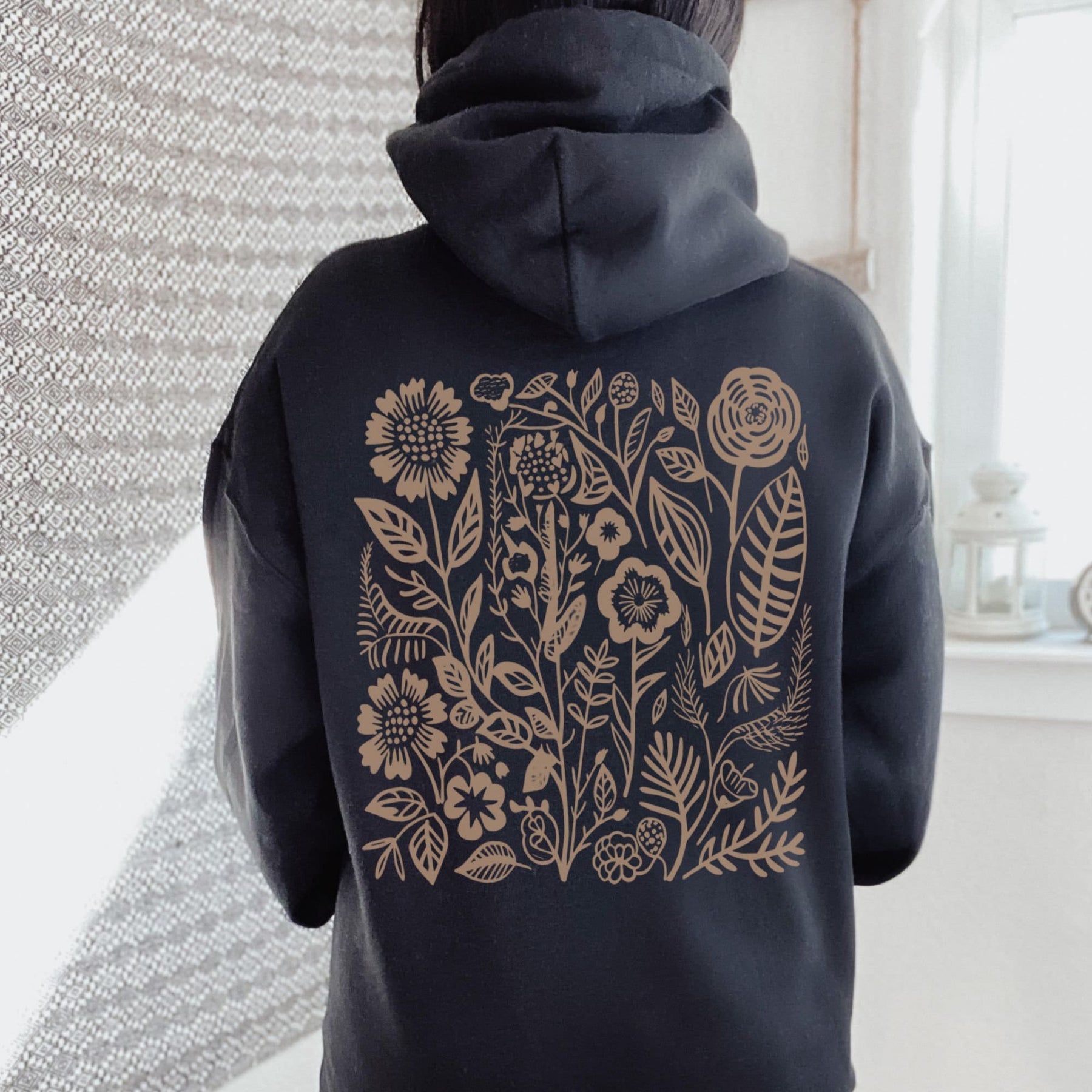 Nature Wildflowers Hoodie