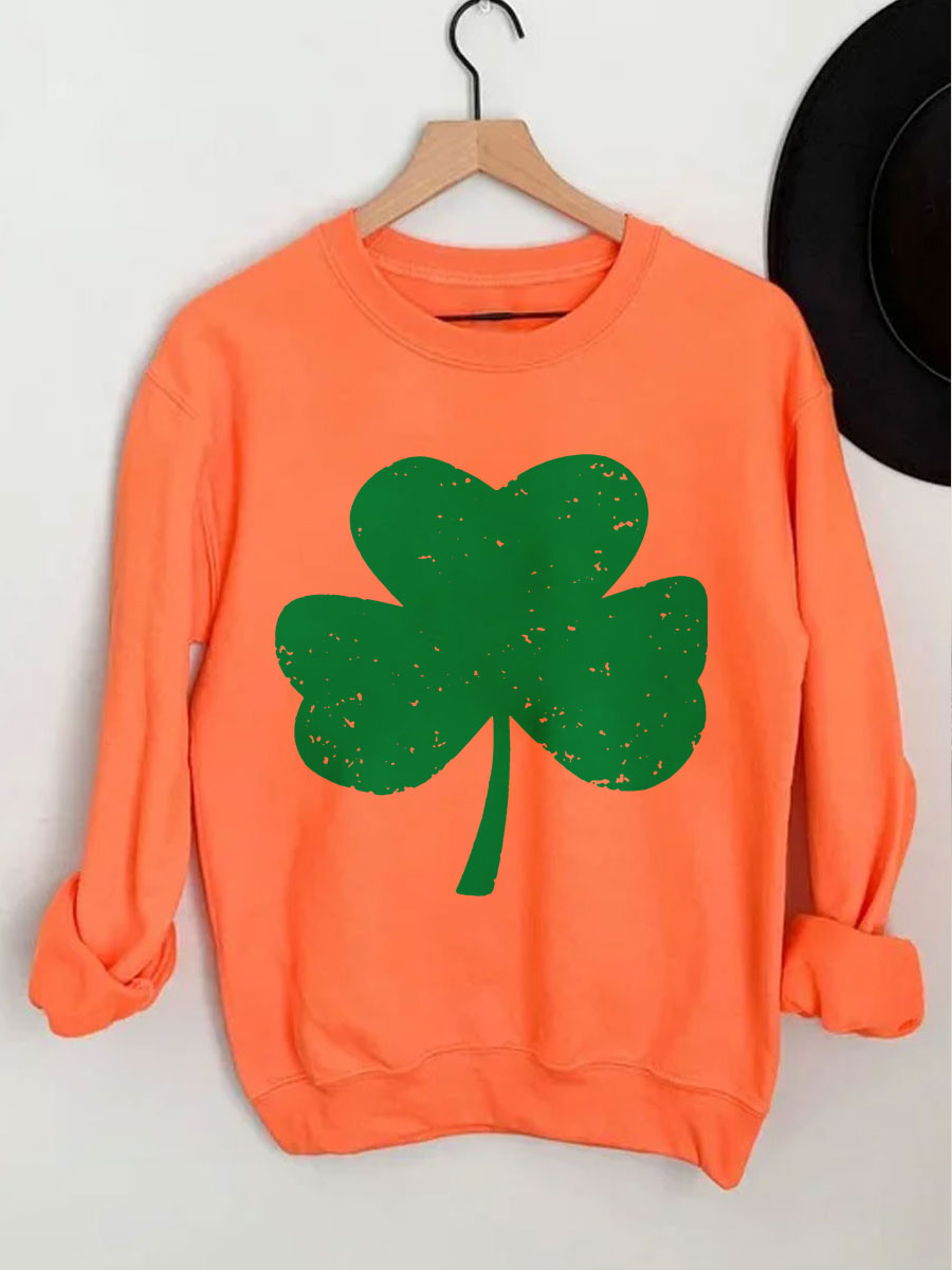 Sweat-shirt Shamrock de la Saint-Patrick