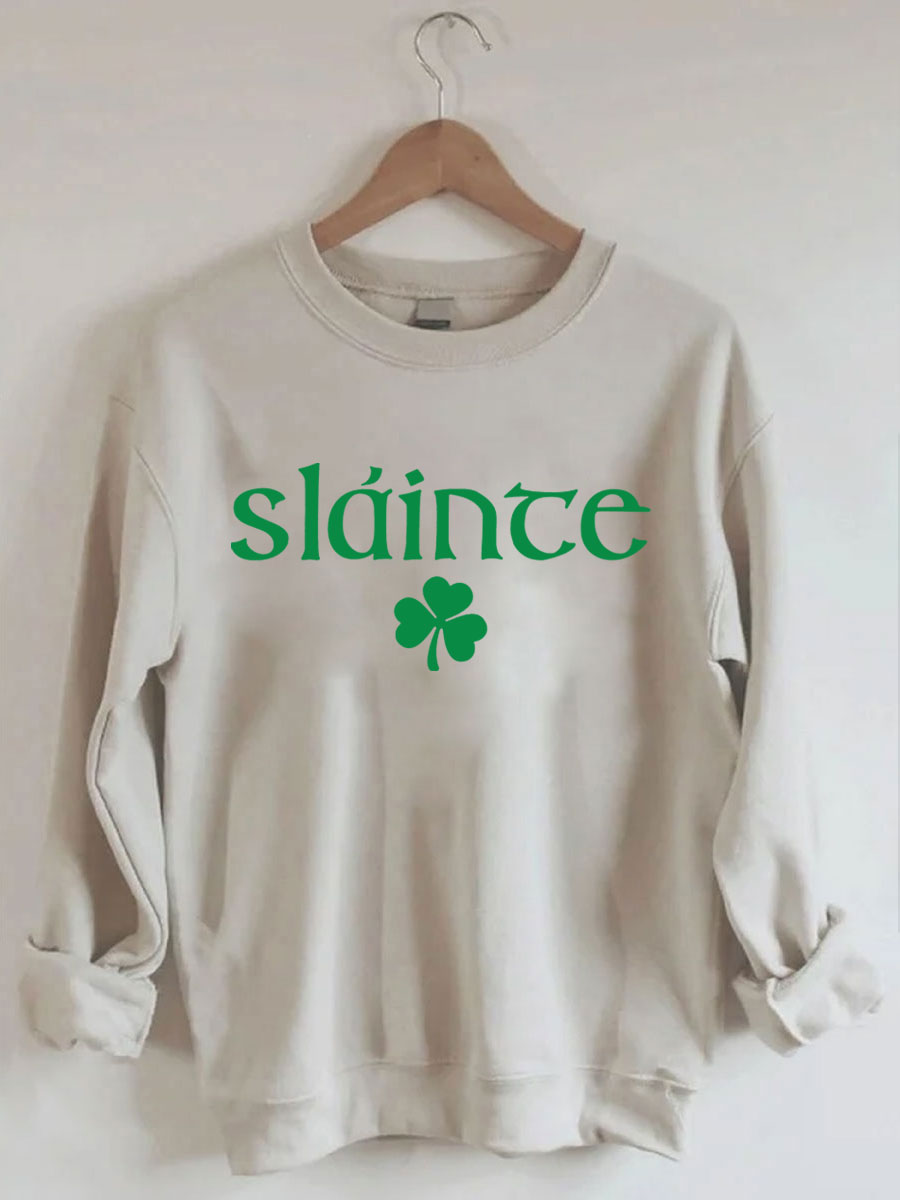 Sweat-shirt Slainte St Patrick
