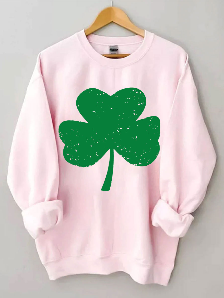 Sweat-shirt Shamrock de la Saint-Patrick