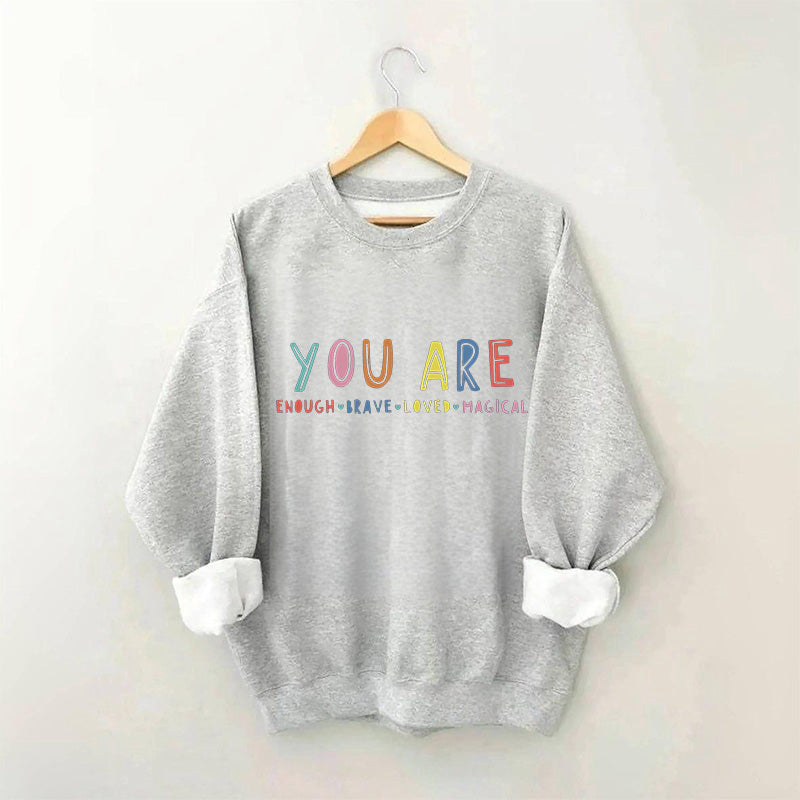 Tu es assez sweat-shirt