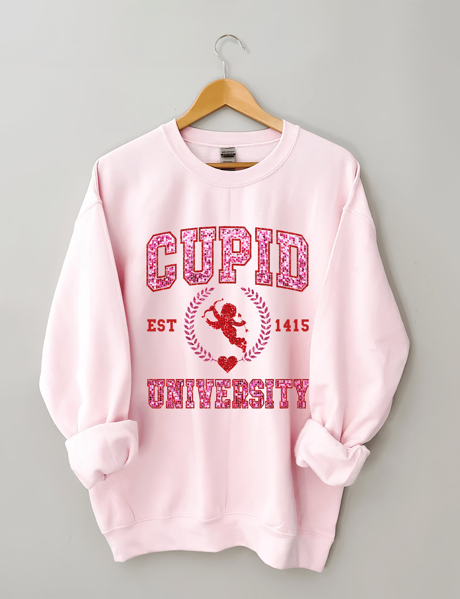 Cupid University Valentines Sweatshirt