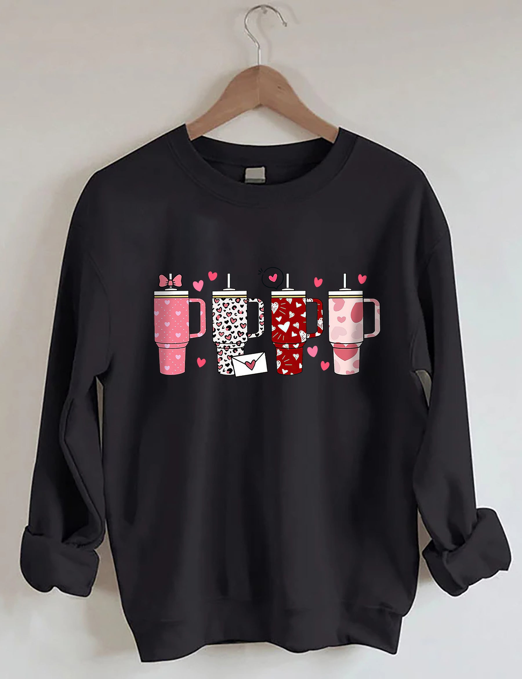 Retro Obsessive Cup Disorder Valentine Sweatshirt