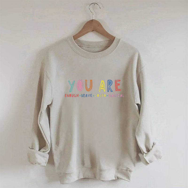 Tu es assez sweat-shirt
