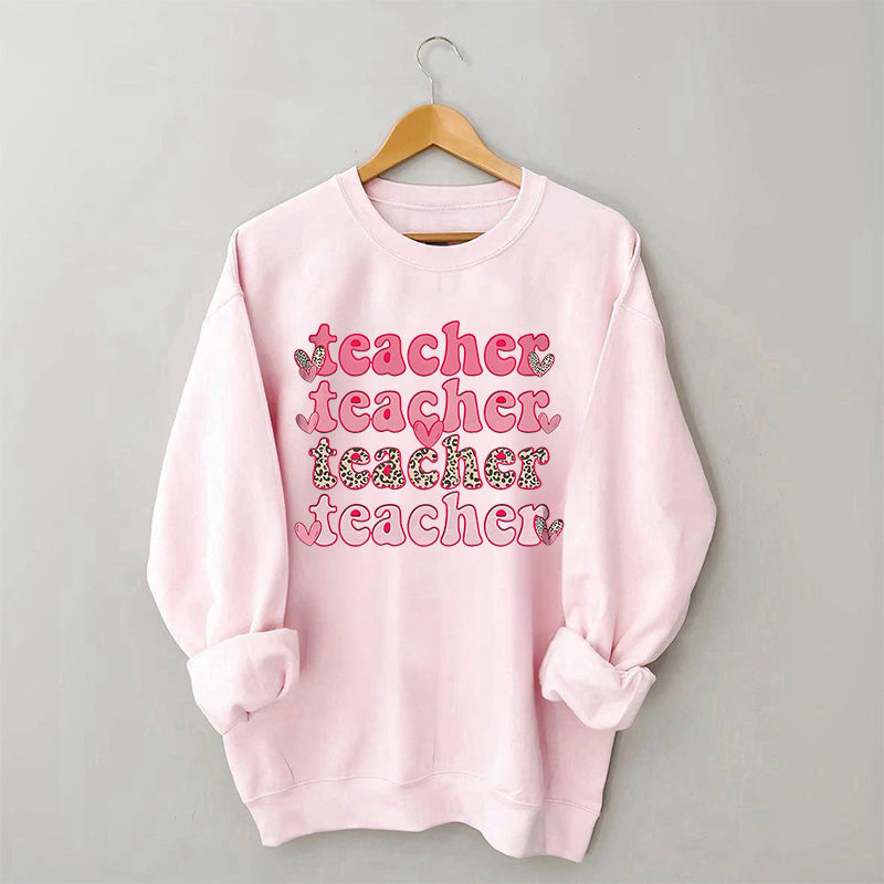 Cupid'S Favorite Teacher Sweatshirt