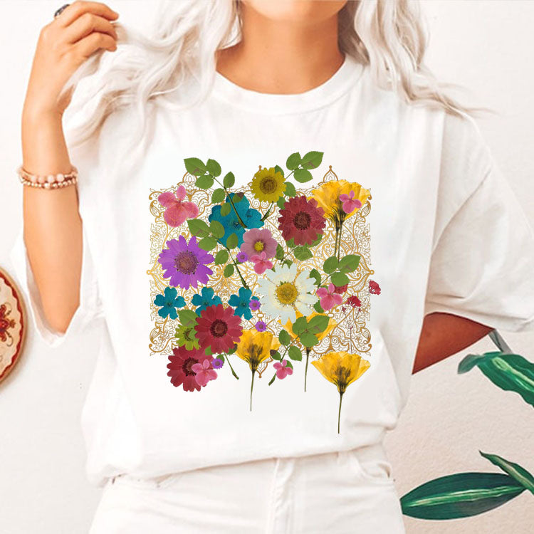 Wildflowers Flowers Boho T-shirt