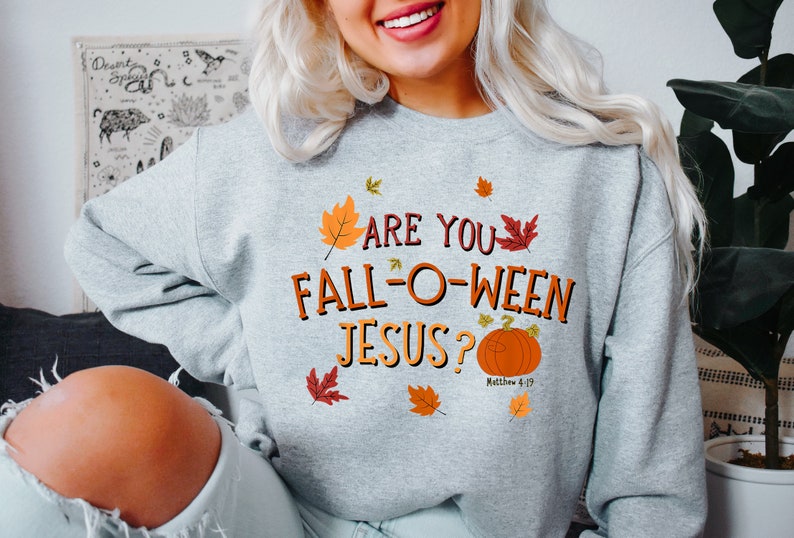 Êtes-vous en train de tomber O Ween Jesus Sweat-shirt