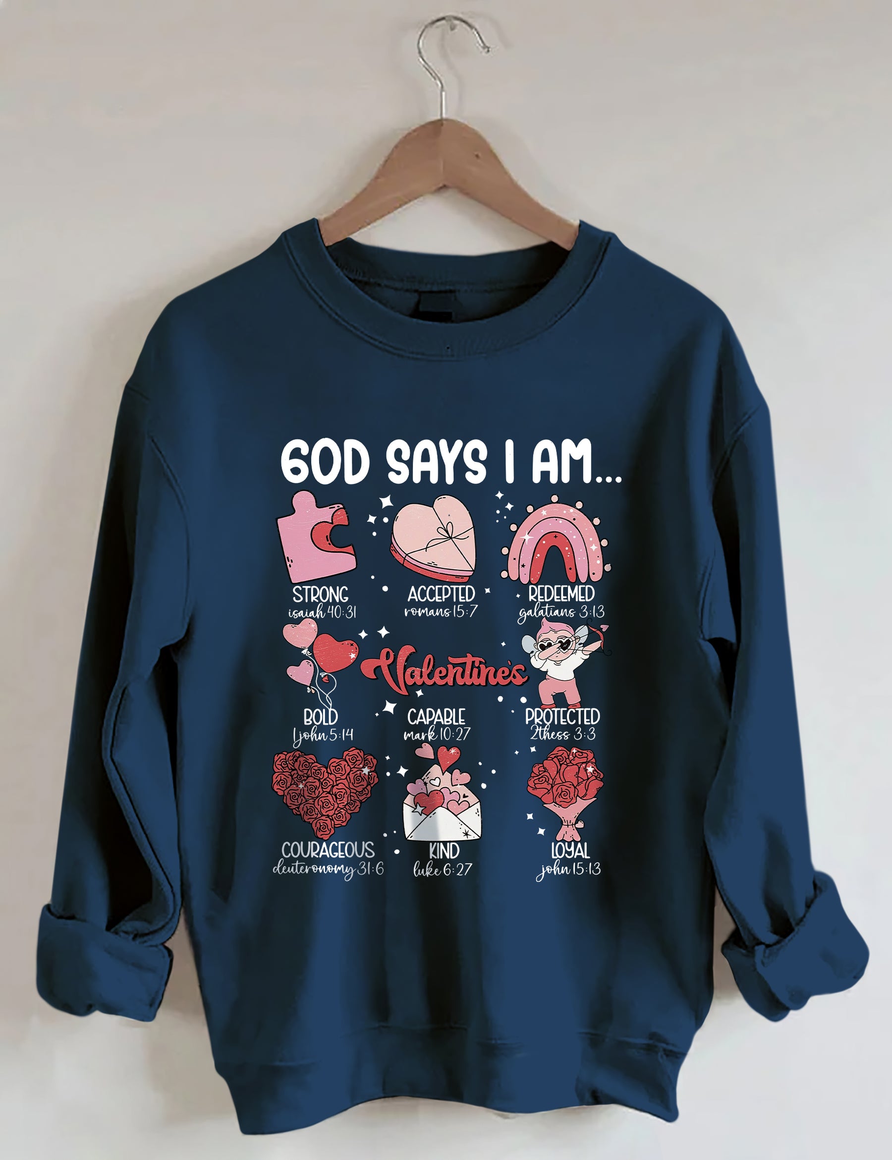 Trendy Letter Print Sweatshirt