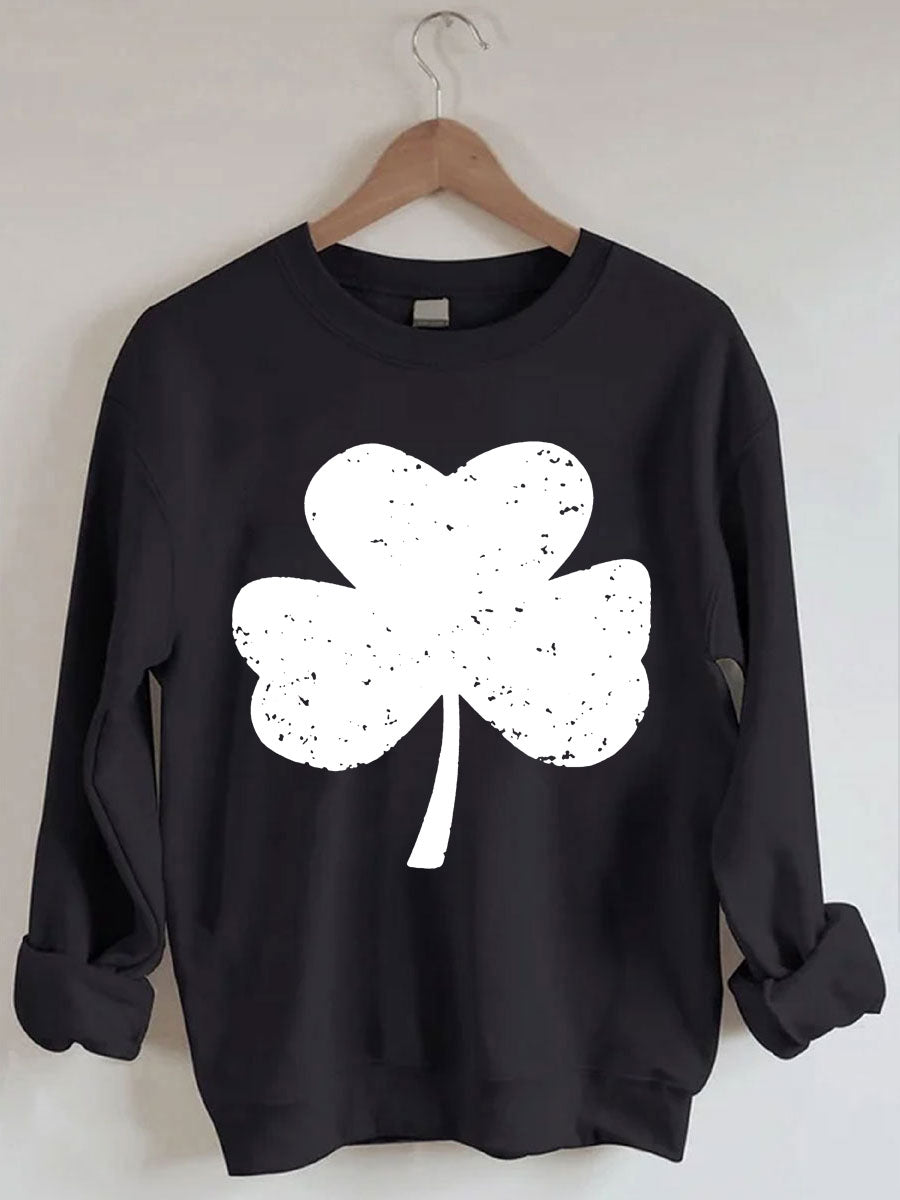 Sweat-shirt Shamrock de la Saint-Patrick