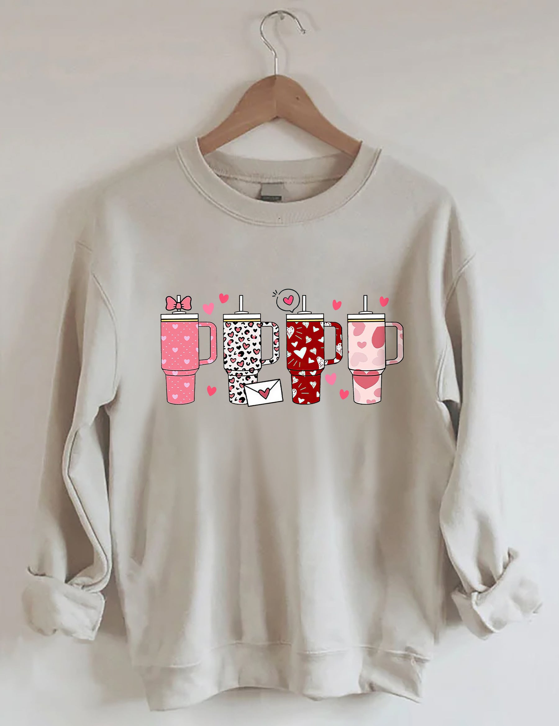Retro Obsessive Cup Disorder Valentine Sweatshirt