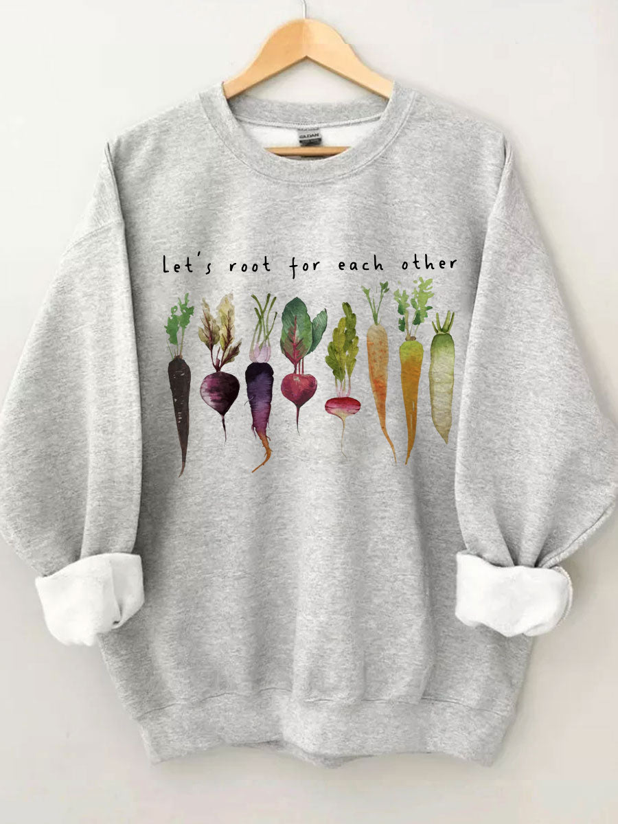 Enracinons-nous les uns les autres Sweatshirt