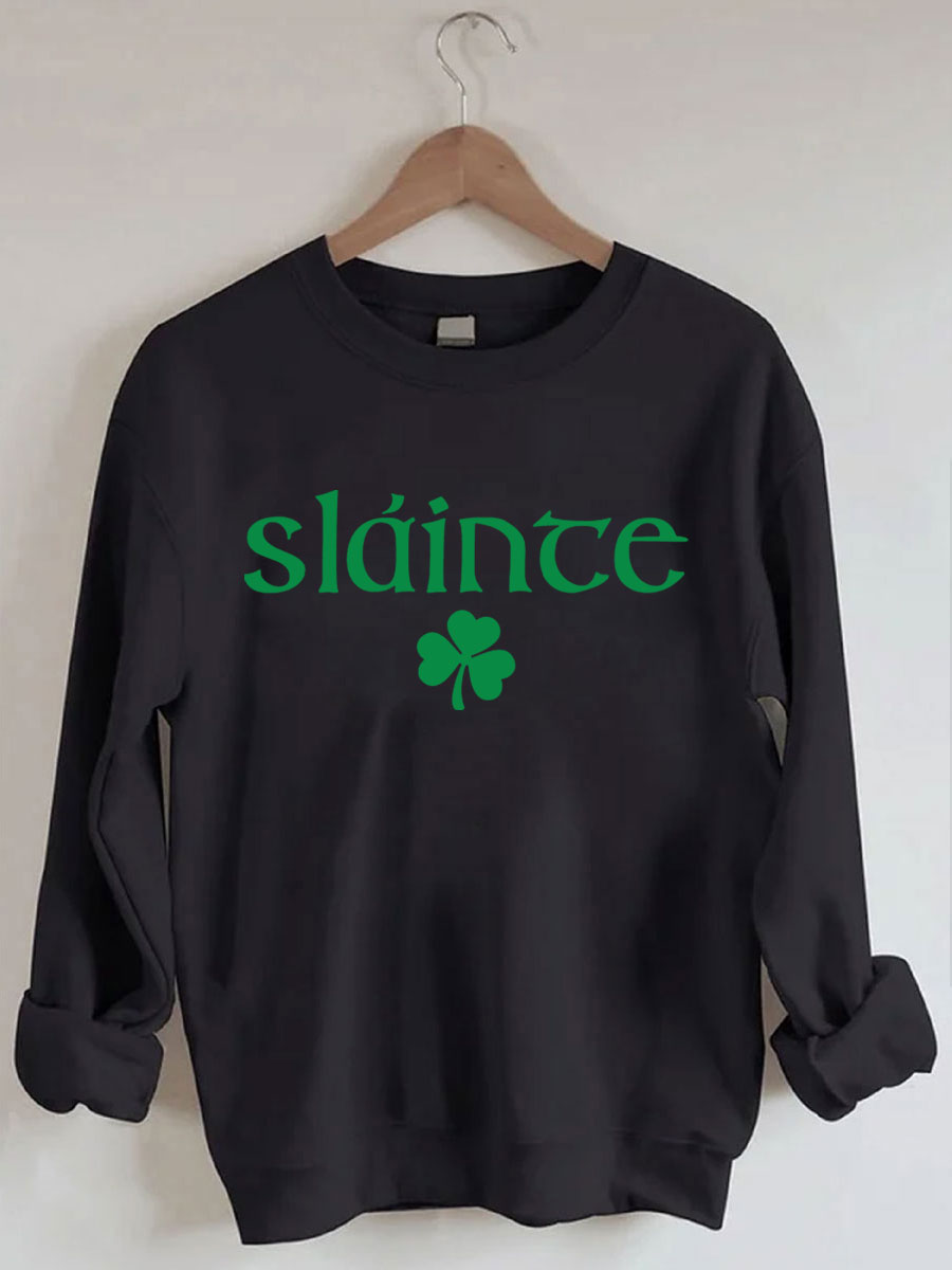 Sweat-shirt Slainte St Patrick