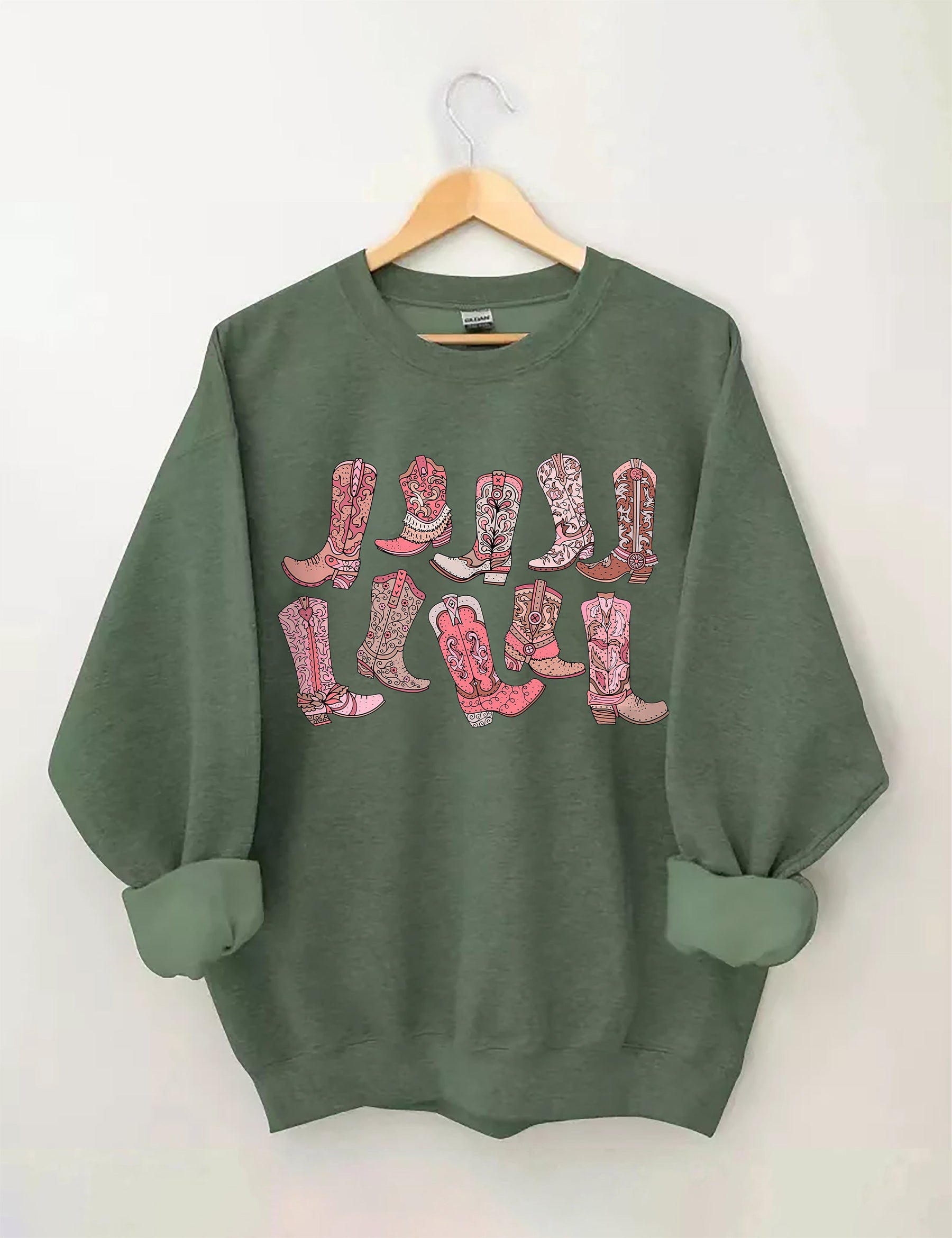 Cowgirl Boots Sweatshirt