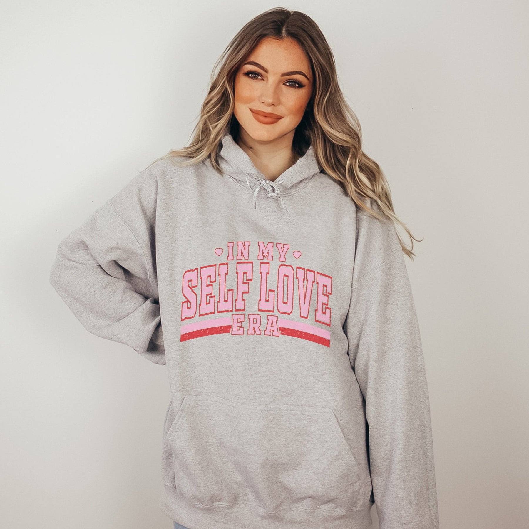 In My Self Era Valentines Graphic Hoodie