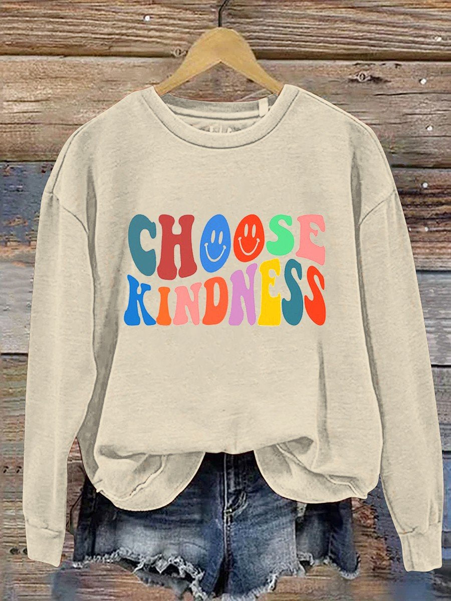 Choose Kindness Casual Sweatshirt