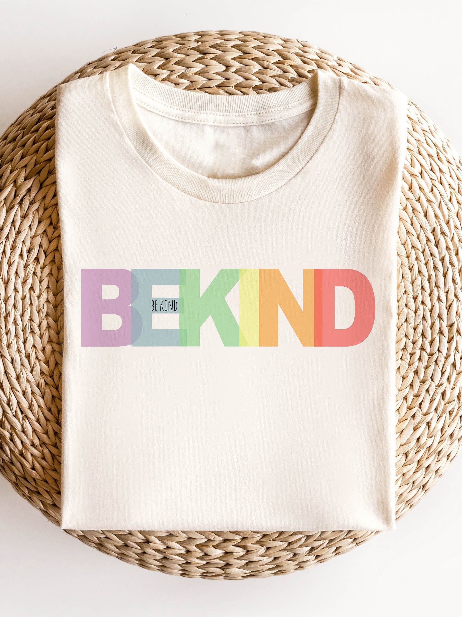 Rainbow Be Kind Suicide Prevention Mental Print Casual Sweatshirt