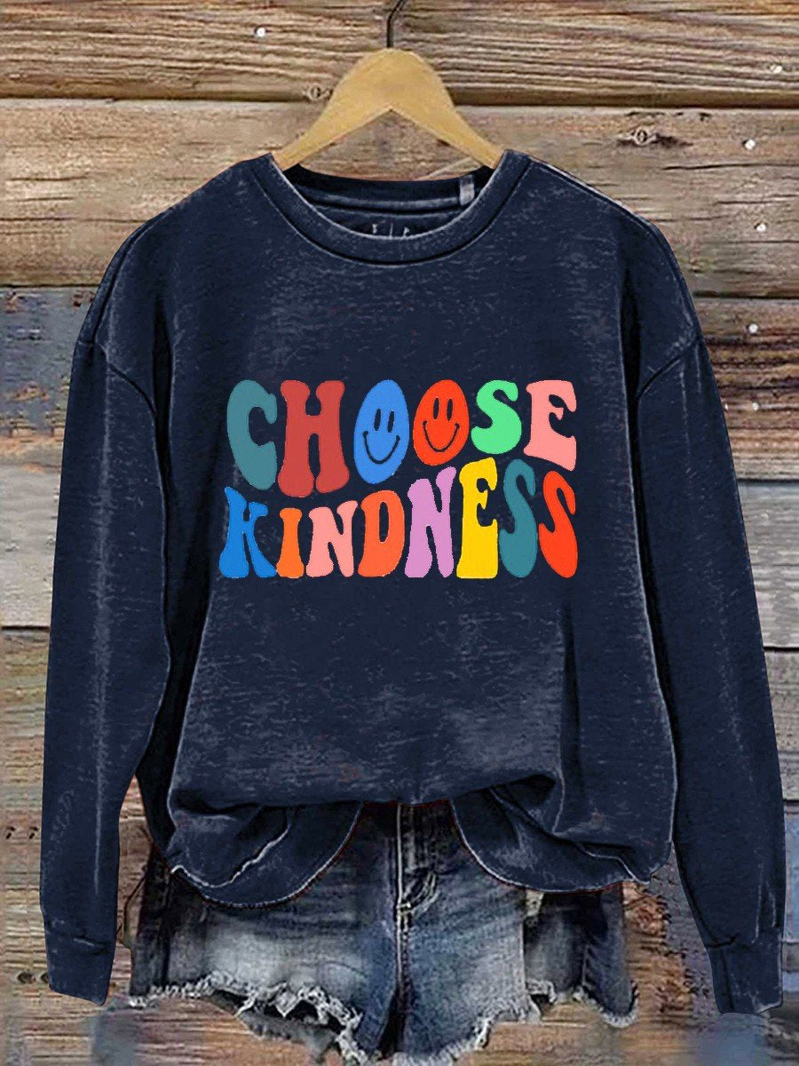 Choose Kindness Casual Sweatshirt