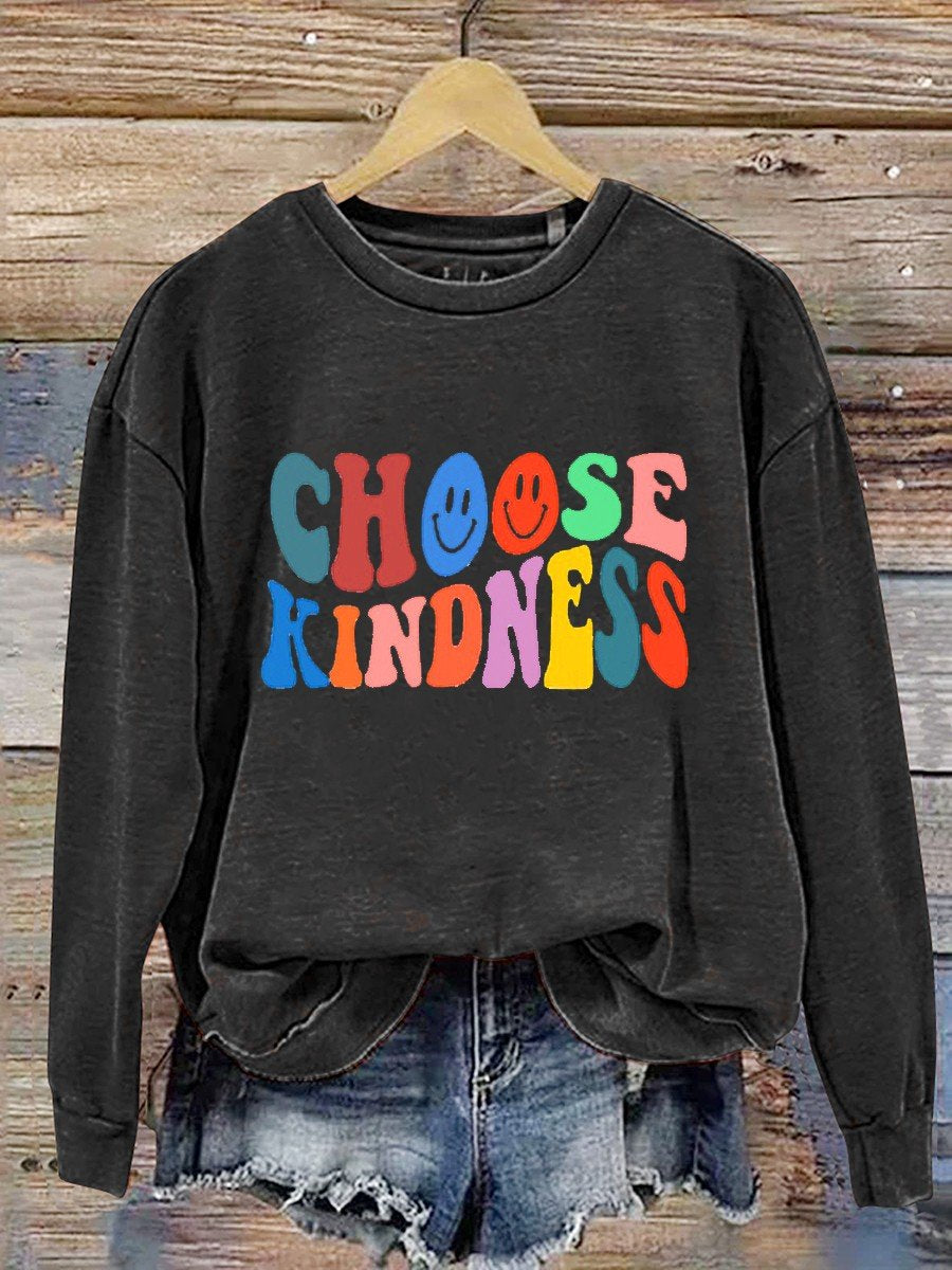 Choose Kindness Casual Sweatshirt