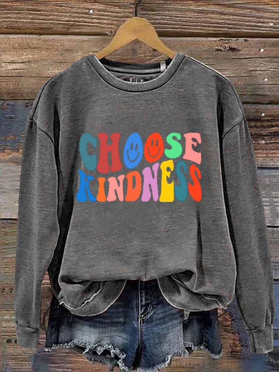 Choose Kindness Casual Sweatshirt