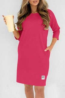 Women's Round Neck Casual Dress (Buy 2 Free Shipping)