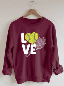 Tennis Love  Sweatshirt