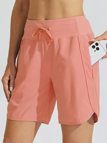 ⏰Hot Sale Women's Active 7 Inseam Athletic Long Running High Wasistband Shorts
