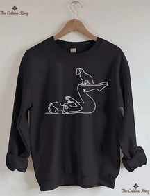 Yoga With Dog Sweatshirt