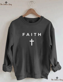 Faith Cross, Vertical Cross Sweatshirt Love and Grace Shirt,Jesus