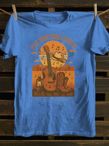 Western Country Music, Play Something Country Music T-Shirt
