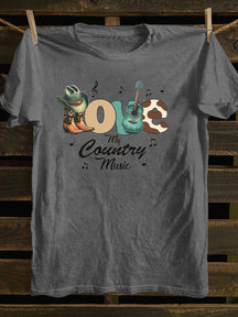 LOVE Country Music  90s Country T-Shirt
