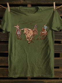 Vintage 90s Western Cowboy T-shirt